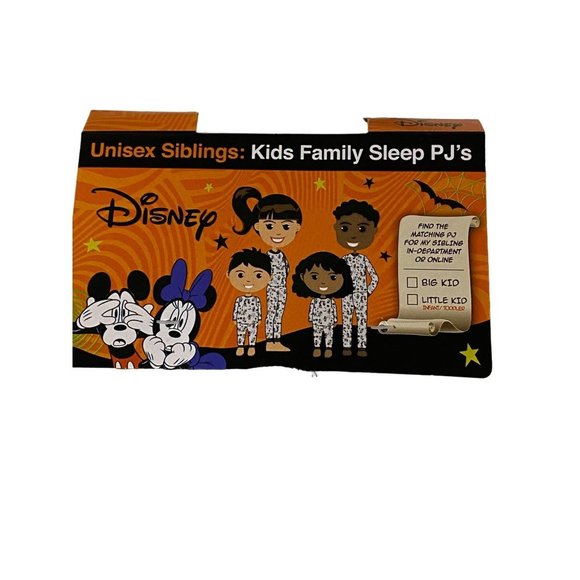 Mickey Minnie Mouse Halloween PJs‎ Kids Unisex Disney Family Sleep Snug - Picture 4 of 5